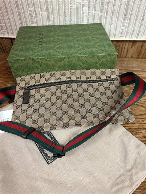 gucci waist bag belt bag 28566|Gucci fanny pack waist bag.